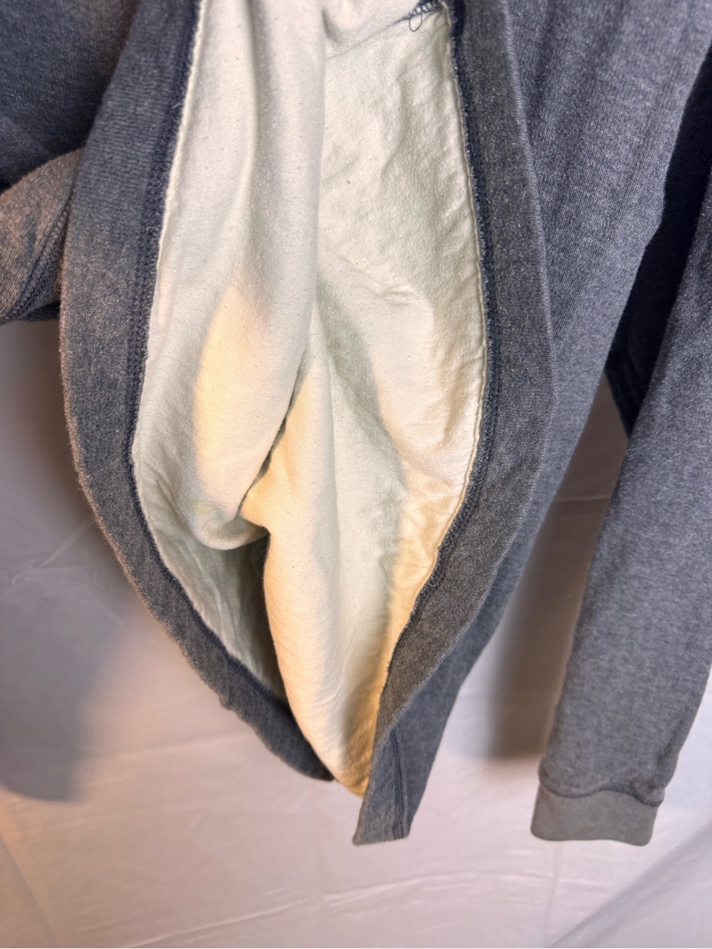 Eddie Bauer Heather Gray Crewneck Pullover - Picture 4 of 7